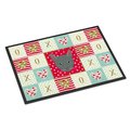 Carolines Treasures 24 x 36 in. Raas Cat Love Indoor or Outdoor Mat CK5151JMAT